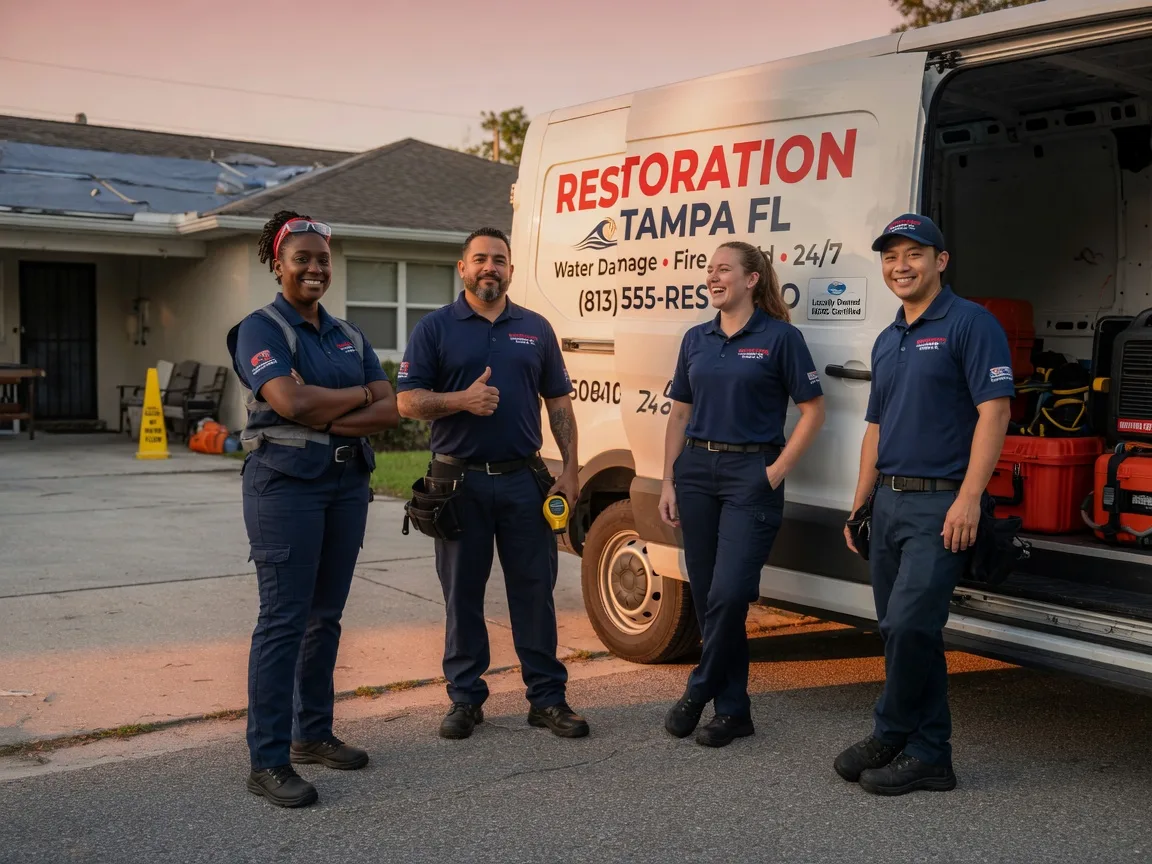 Water Damage Restoration company in New Castle, IN